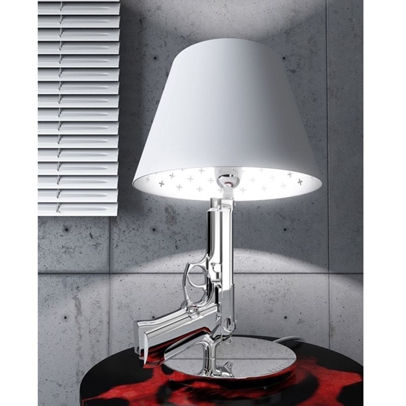 Bedside sales gun lamp