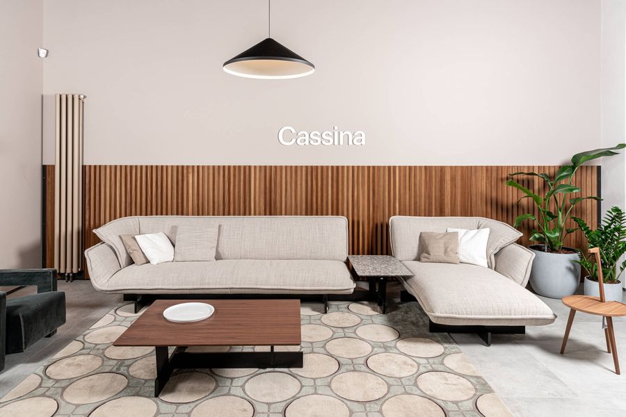 Диван с шезлонгом Beam от Cassina