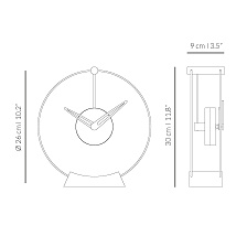 Часы Mini Aire Walnut от Nomon