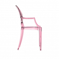 Стул Loulou Ghost Rosa от Kartell