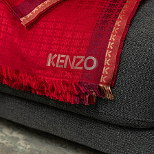 Плед Rosso от Kenzo Maison