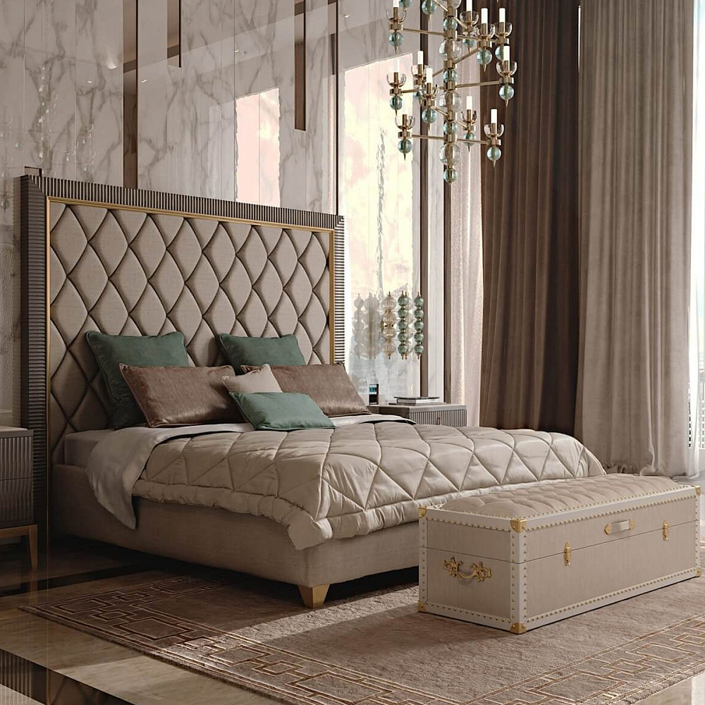 Кровать в стиле арт деко