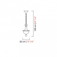 Люстра Fanali Veneziani 4428 от Barovier & Toso