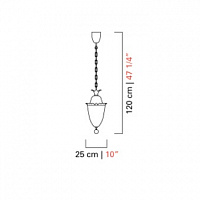 Люстра Fanali Veneziani 4430 от Barovier & Toso