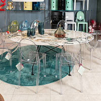 Стол Glossy Oval от Kartell