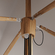 Уличный зонт Wood Parasol от Kettal