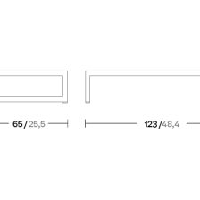 Уличный журнальный столик Centre Table KS9402900 от Kettal