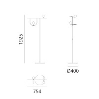 Торшер Yanzi от Artemide