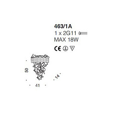 Бра Groovy от Italian Design Lighting (IDL)