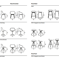 Стул Flow collection от MDF Italia