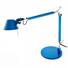 Настольная лампа Tolomeo micro anodized blue от Artemide