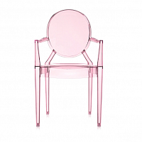 Стул Loulou Ghost Rosa от Kartell