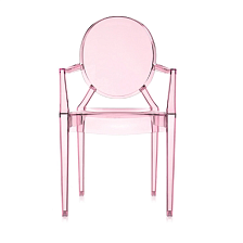 Стул Loulou Ghost Rosa от Kartell