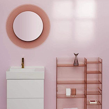 Зеркало All Saints nude pink от Kartell