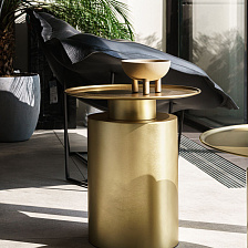 Журнальный столик Pillar Tall Brass от 101 Copenhagen