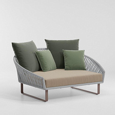 Уличный диван Daybed Bela Rope от Kettal