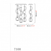 Подвесной светильник Manhattan от Barovier & Toso