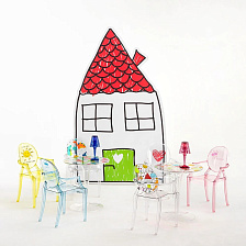 Стул детский Lou Lou Ghost Kids 55 от Kartell