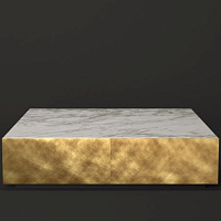 Журнальный столик Belt Marble 100 square  от Meridiani