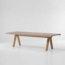 Уличный стол Dining Table Top 10 Guests Teak Legs от Kettal