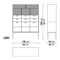 Буфет Alcor от Maxalto