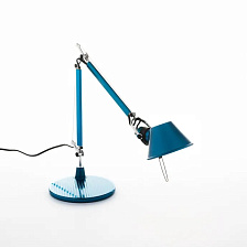 Настольная лампа Tolomeo micro anodized blue от Artemide