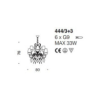 Люстра Royal от Italian Design Lighting (IDL)