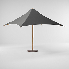 Уличный зонт Wood Parasol от Kettal