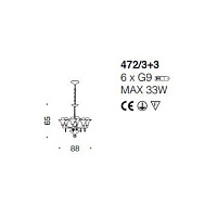 Люстра Supreme от Italian Design Lighting (IDL)