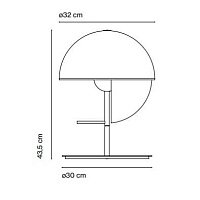 Настольная лампа Theia от Marset