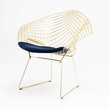 Кресло Bertoia Diamond Chair - Gold от Knoll