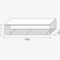 Журнальный столик Fence от Lema