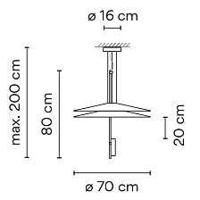 Люстра Flamingo 1510 от Vibia