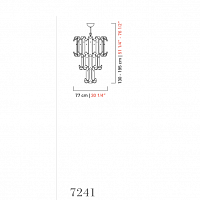 Люстра New Felci 7242 от Barovier & Toso