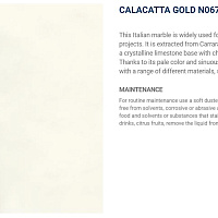 Комод с мраморным топом Gentleman Calacatta gold от Flou