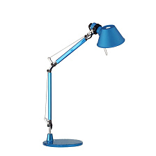 Настольная лампа Tolomeo micro anodized blue от Artemide