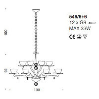 Люстра Dafne от Italian Design Lighting (IDL)