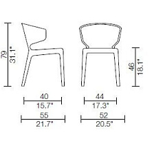 Стул Hola 367 от Cassina