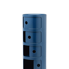 Прикроватная тумбочка Componibili (4 секции) blue от Kartell