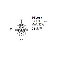 Люстра Royal от Italian Design Lighting (IDL)