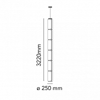 Подвесной светильник Noctambule Suspension Cylinder от Flos