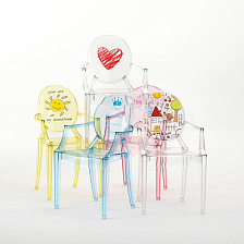 Стул детский Lou Lou Ghost Kids 55 от Kartell