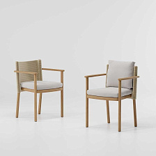 Уличный стул Stackable Dining Armchair Giro от Kettal