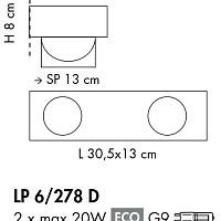 Бра O-optikal от Sil Lux