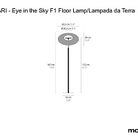 Торшер Eye in the Sky F1  от IlFari