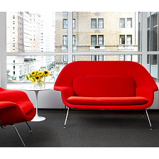 Диван Saarinen Womb Settee от Knoll