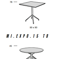 Журнальный столик Mi.Expo.15 TB от Mascheroni