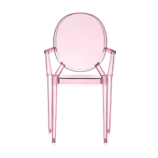 Стул Loulou Ghost Rosa от Kartell