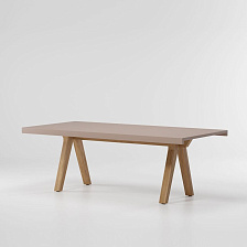 Уличный стол Dining Table 8 Guests 210 Teak Legs от Kettal