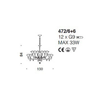 Люстра Supreme от Italian Design Lighting (IDL)